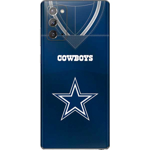 NFL Dallas Cowboys Team Jersey Galaxy Note20 5G Skin
